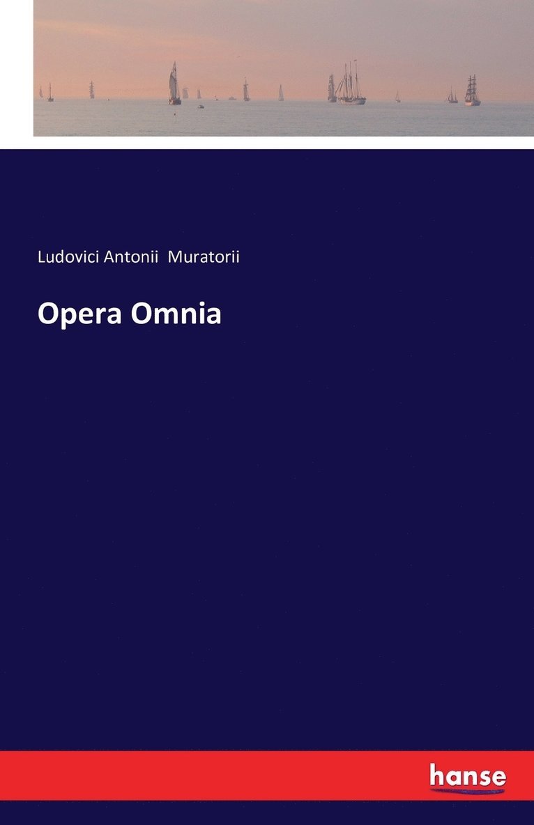 Opera Omnia 1
