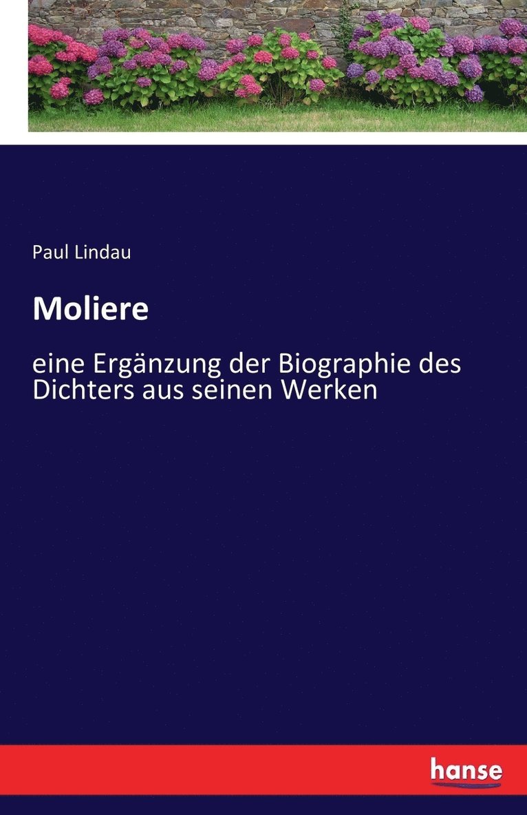 Paul Lindau - Moliere, Häftad