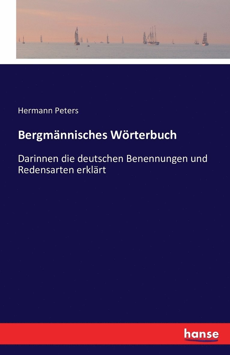 Bergmnnisches Wrterbuch 1