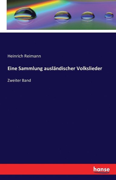 bokomslag Eine Sammlung ausländischer Volkslieder
