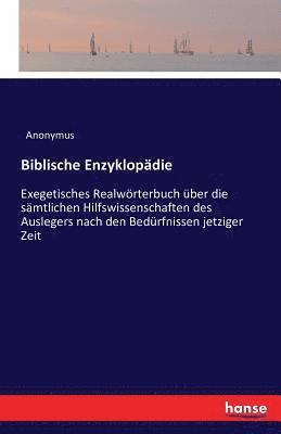 bokomslag Biblische Enzyklopdie