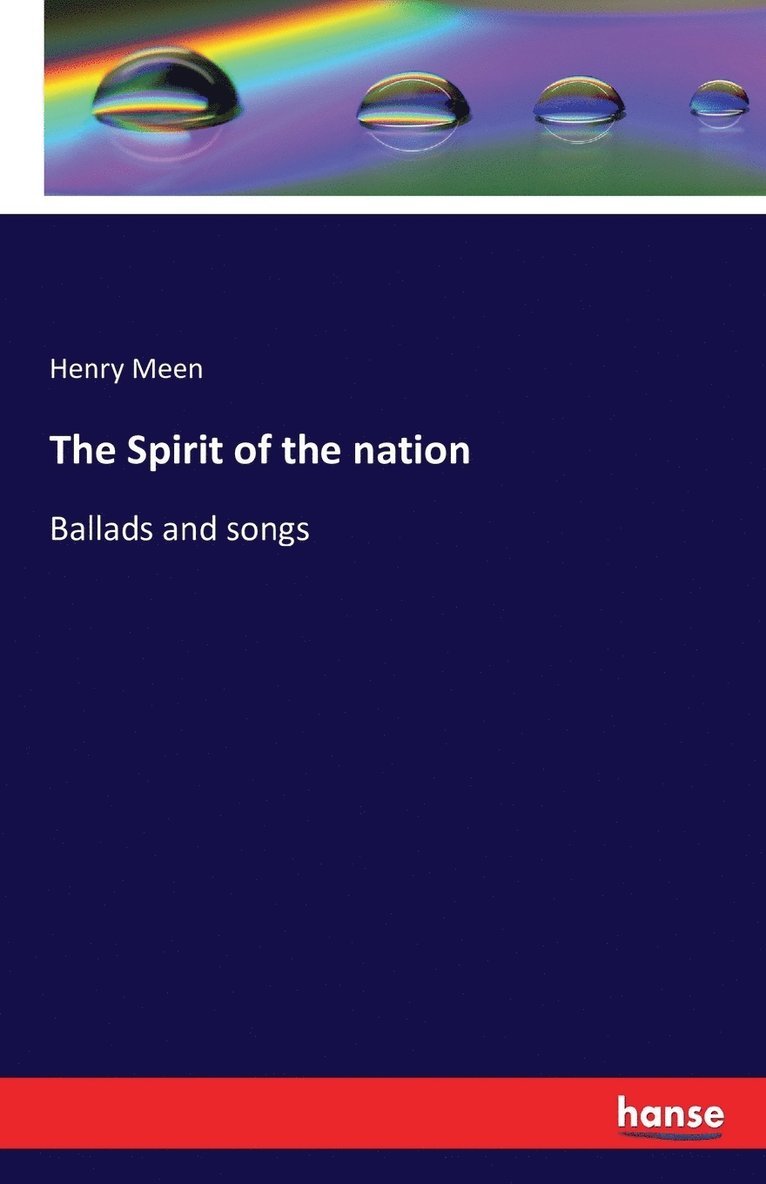 Henry Meen - Spirit of the nation, Häftad