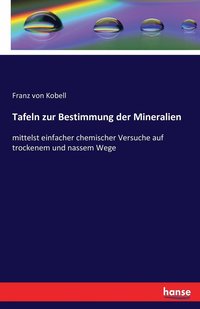 bokomslag Tafeln zur Bestimmung der Mineralien