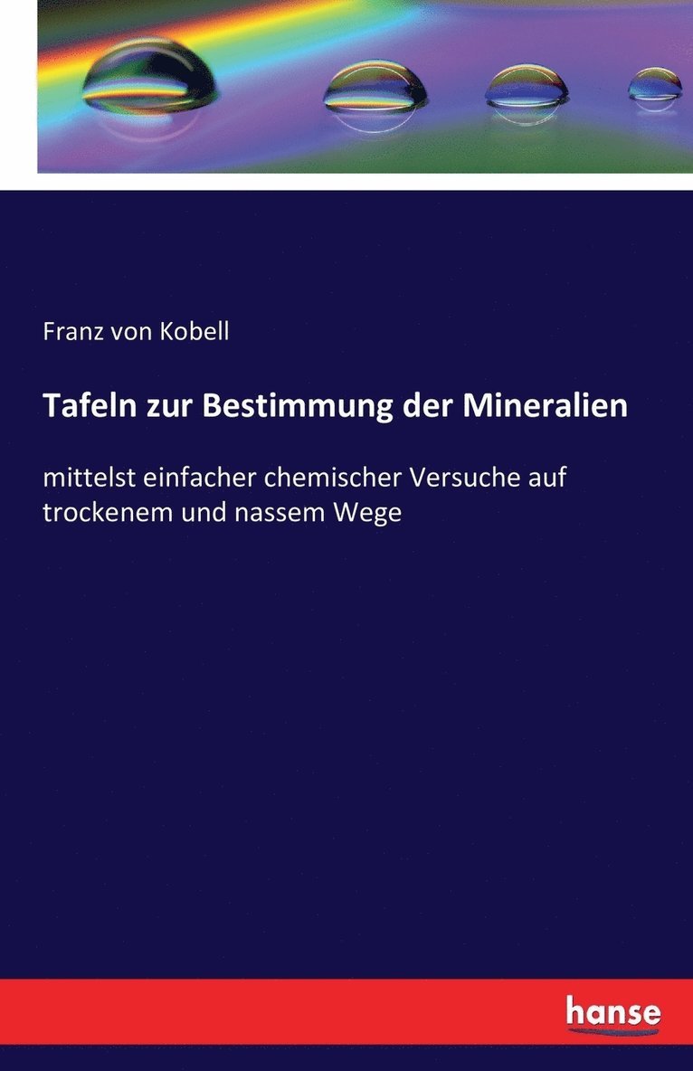 Tafeln zur Bestimmung der Mineralien 1