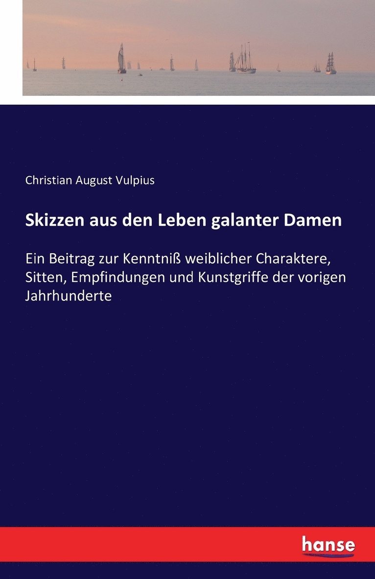 Skizzen aus den Leben galanter Damen 1