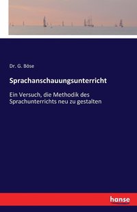 bokomslag Sprachanschauungsunterricht