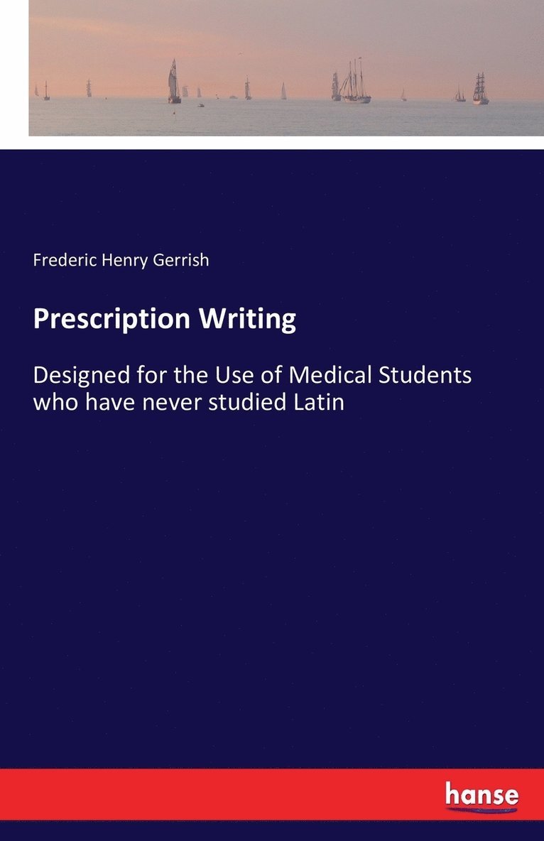 Prescription Writing 1