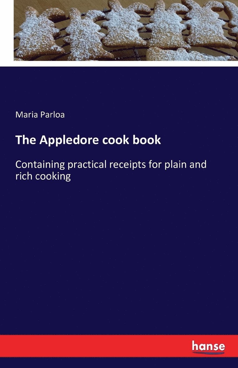 The Appledore cook book 1