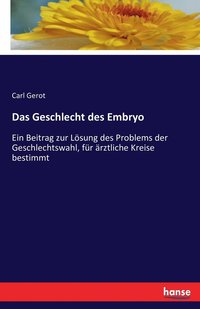 bokomslag Geschlecht des Embryo