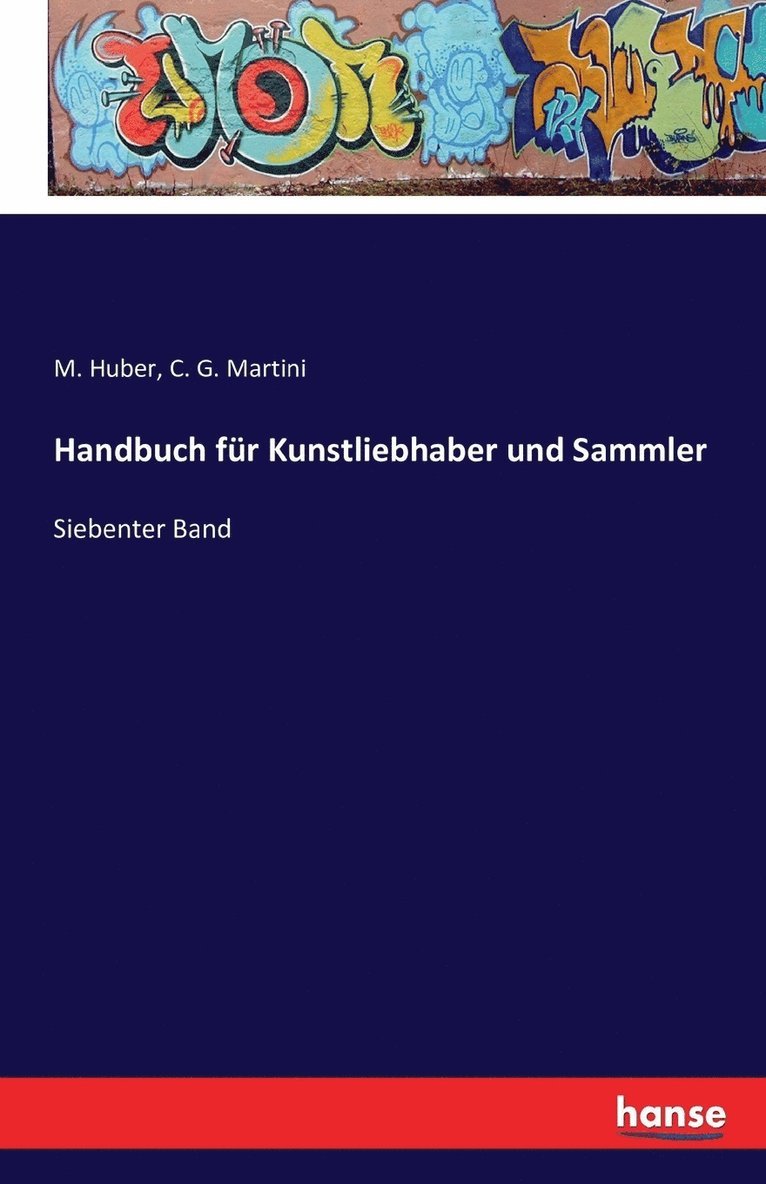 Handbuch fr Kunstliebhaber und Sammler 1
