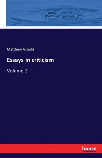 bokomslag Essays in criticism