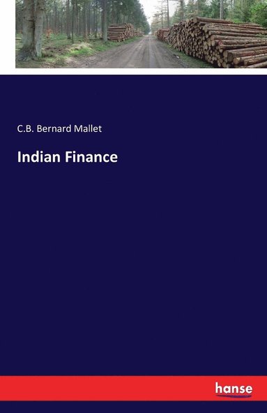 bokomslag Indian Finance