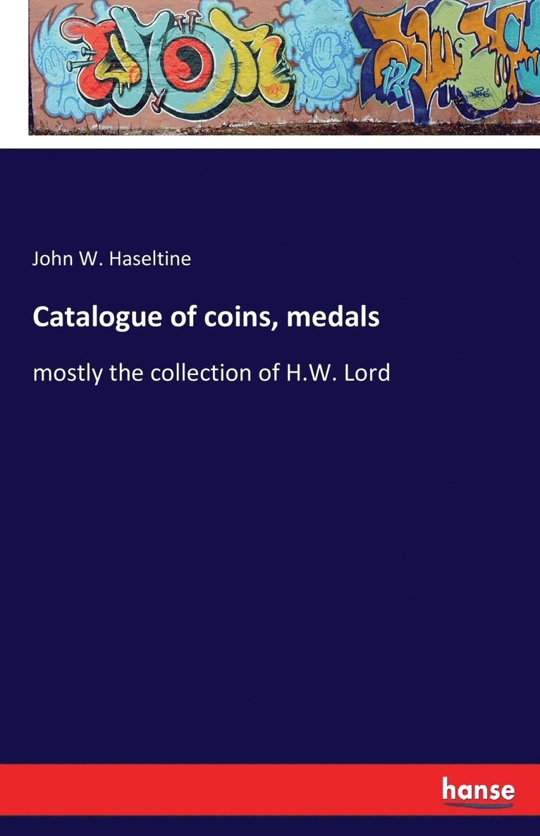 Catalogue of coins, medals 1