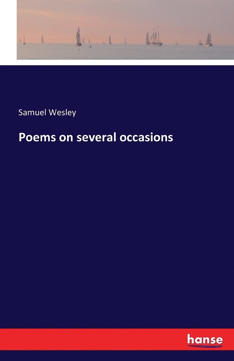 Poems on several occasions 1