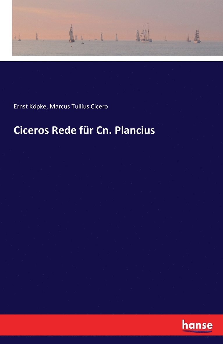 Ciceros Rede fr Cn. Plancius 1