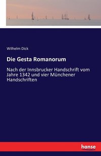 bokomslag Die Gesta Romanorum