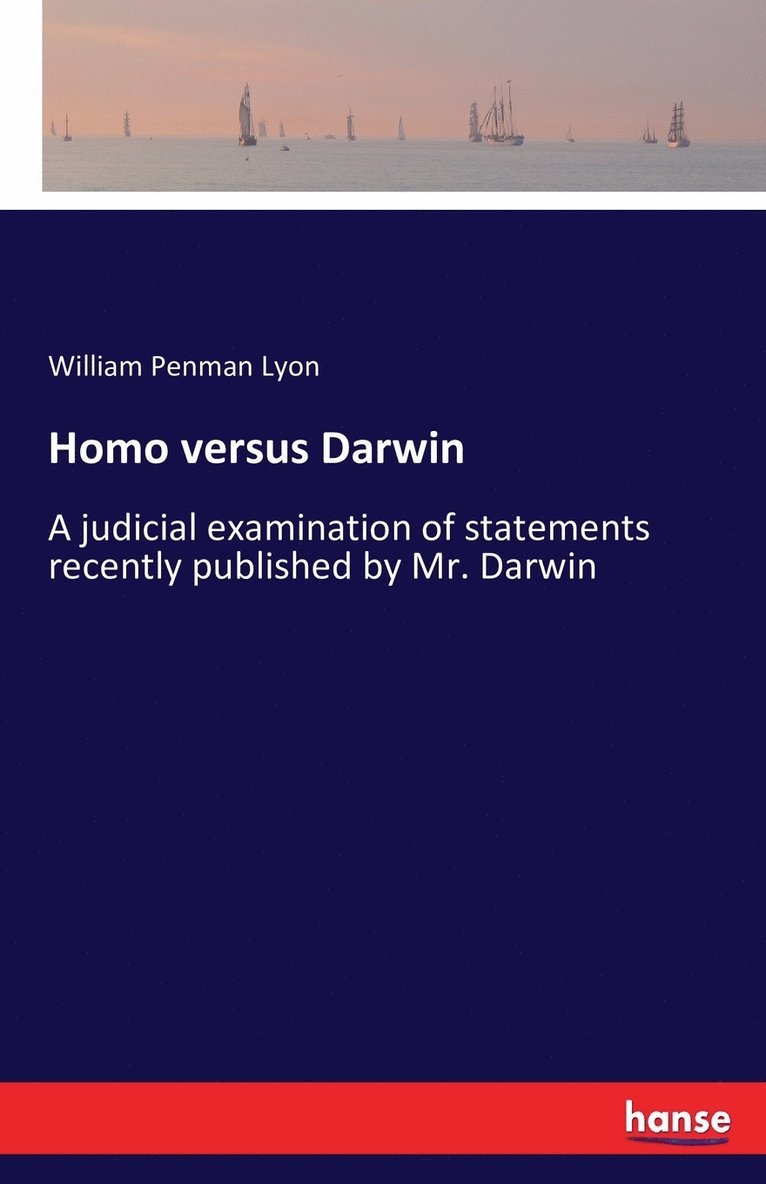 Homo versus Darwin 1