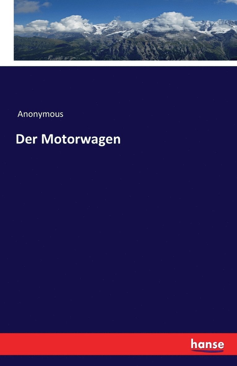 Der Motorwagen 1