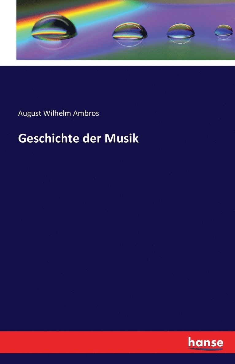 Geschichte der Musik 1