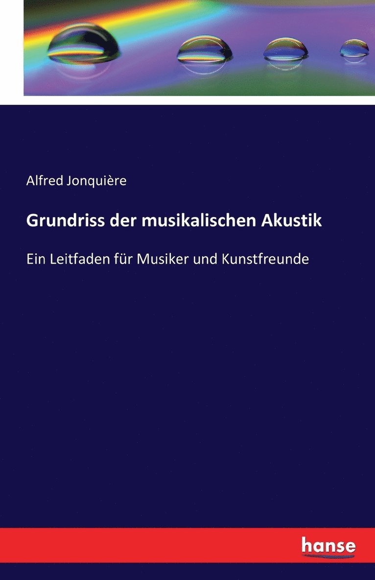 Grundriss der musikalischen Akustik 1