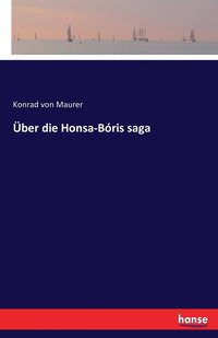 bokomslag ber die Honsa-Bris saga