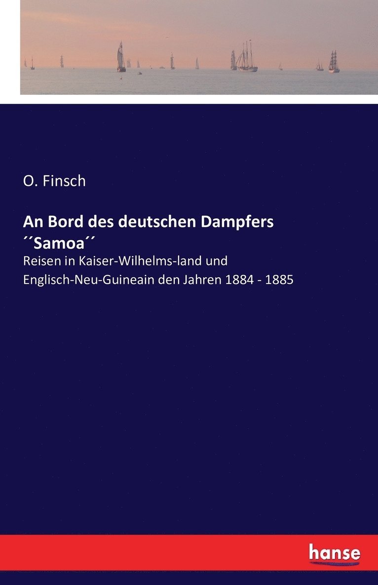 An Bord des deutschen Dampfers Samoa 1