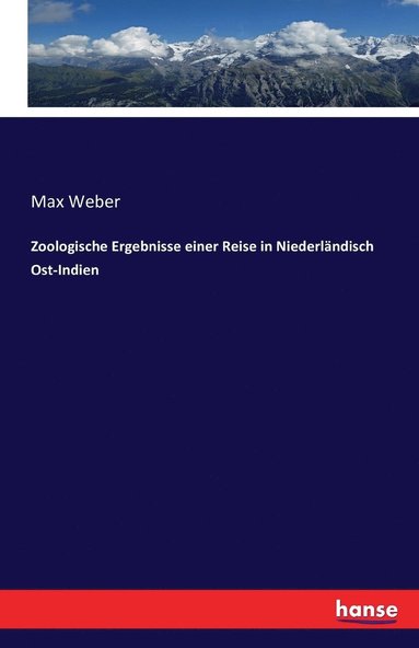 bokomslag Zoologische Ergebnisse einer Reise in Niederlandisch Ost-Indien