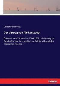 bokomslag Der Vertrag von Alt-Ranstaedt