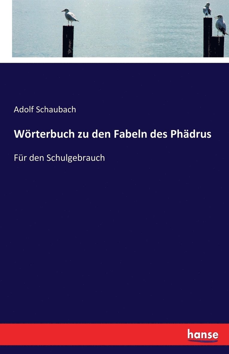 Wrterbuch zu den Fabeln des Phdrus 1