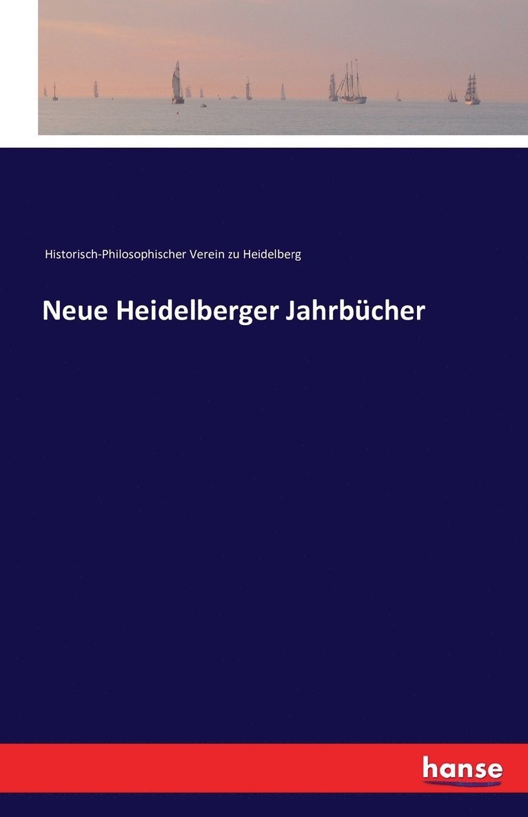 Neue Heidelberger Jahrbcher 1