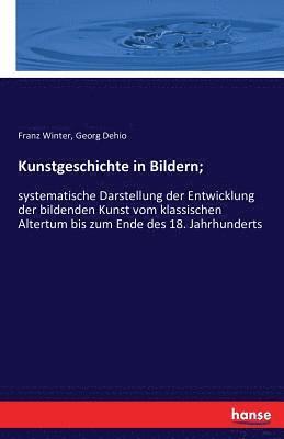 Georg Dehio, Franz Winter - Kunstgeschichte in Bildern;, Häftad
