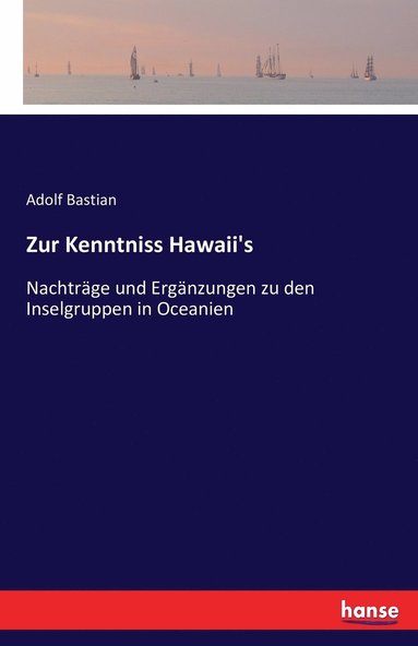 bokomslag Zur Kenntniss Hawaii's