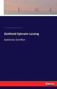 bokomslag Gotthold Ephraim Lessing