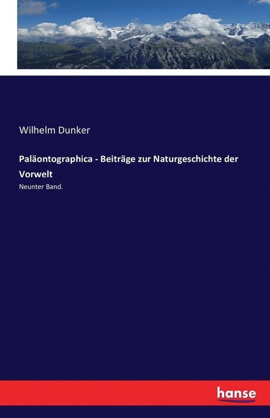 bokomslag Palaontographica - Beitrage zur Naturgeschichte der Vorwelt