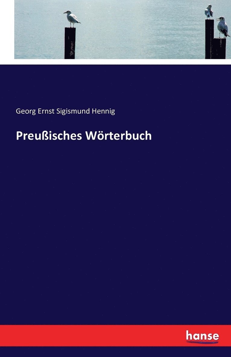 Preuisches Wrterbuch 1