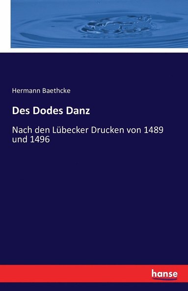 bokomslag Des Dodes Danz