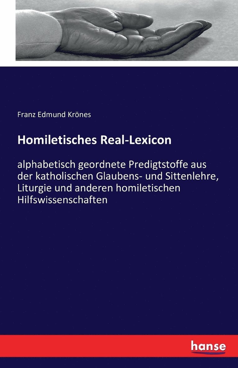 Homiletisches Real-Lexicon 1