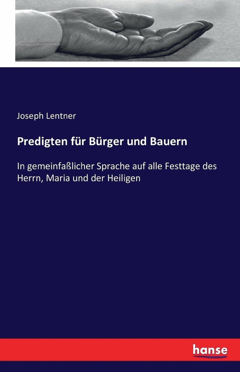 Predigten fr Brger und Bauern 1