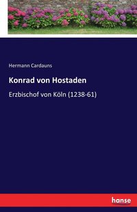 bokomslag Konrad von Hostaden
