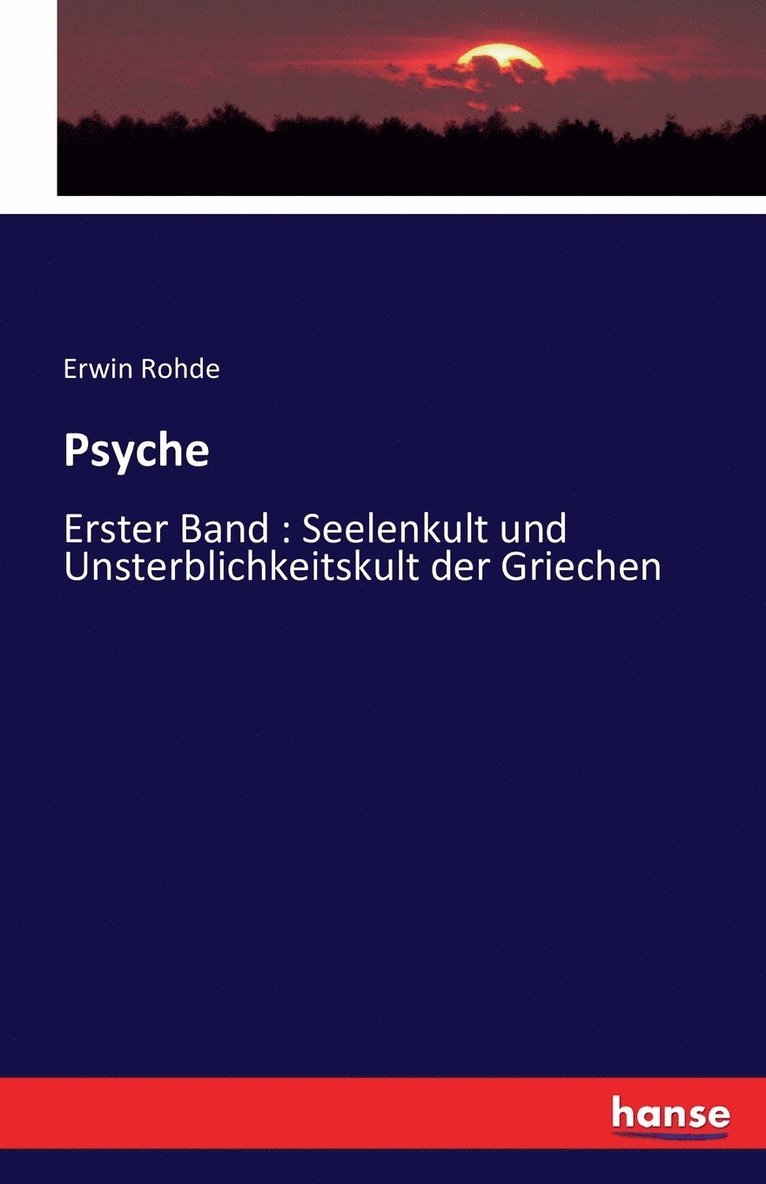 Erwin Rohde - Psyche, Häftad