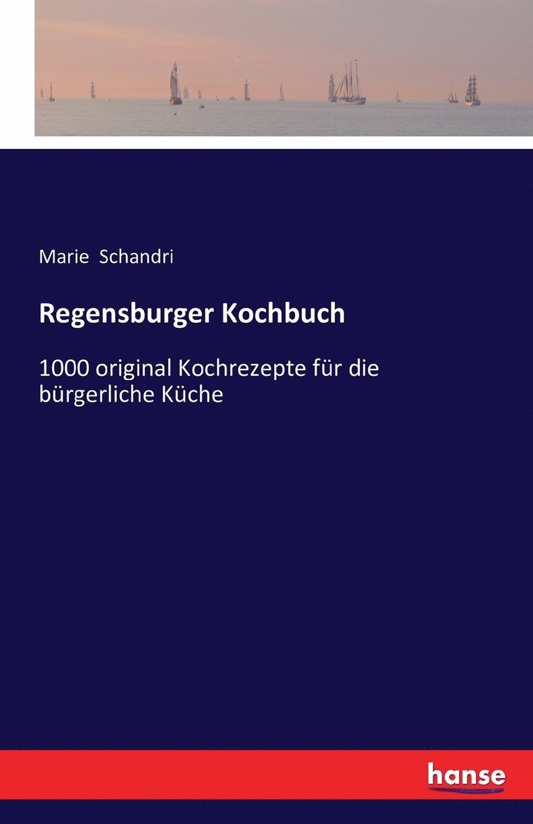 Regensburger Kochbuch 1