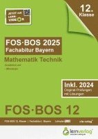 bokomslag Abiturprüfung FOS/BOS Bayern 2025 Mathematik Technik 12. Klasse