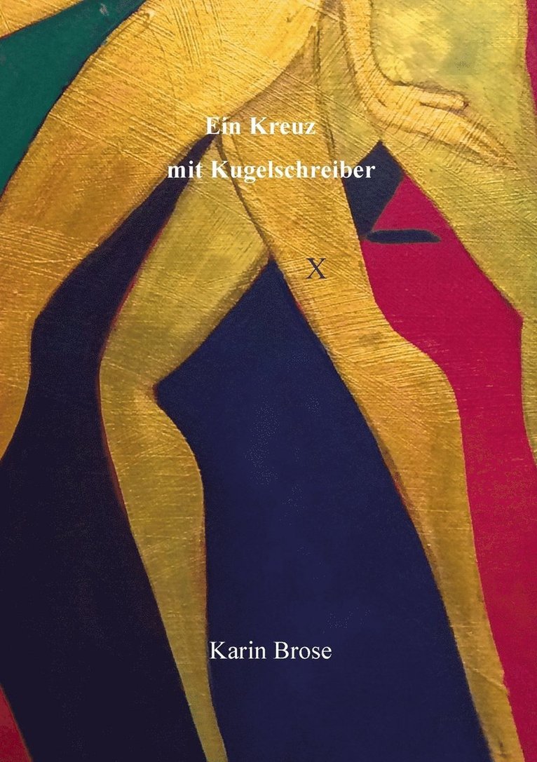 Kreuz mit Kugelschreiber