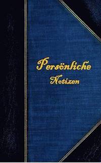 bokomslag Persönliche Notizen (Notizbuch)