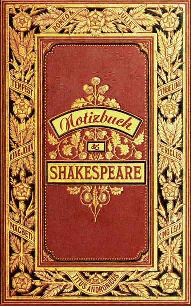 bokomslag Shakespeare (Notizbuch)