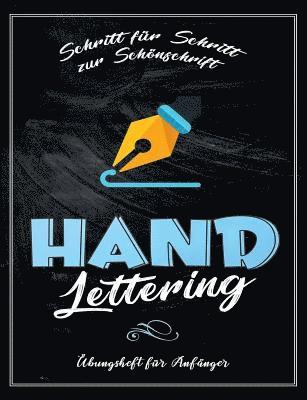 bokomslag Handlettering bungsheft fr Anfnger - Schritt fr Schritt zur Schnschrift