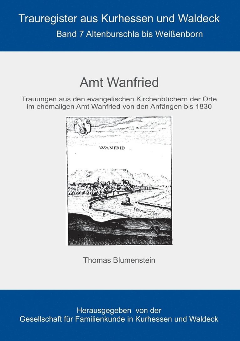 Thomas Blumenstein - Amt Wanfried, Häftad