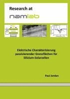 bokomslag Elektrische Charakterisierung passivierender Grenzflächen für Silizium-Solarzellen