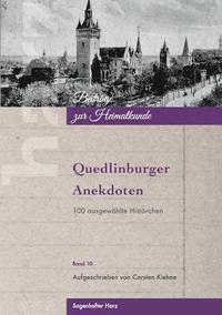 bokomslag Quedlinburger Anekdoten