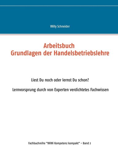 bokomslag Arbeitsbuch Grundlagen der Handelsbetriebslehre